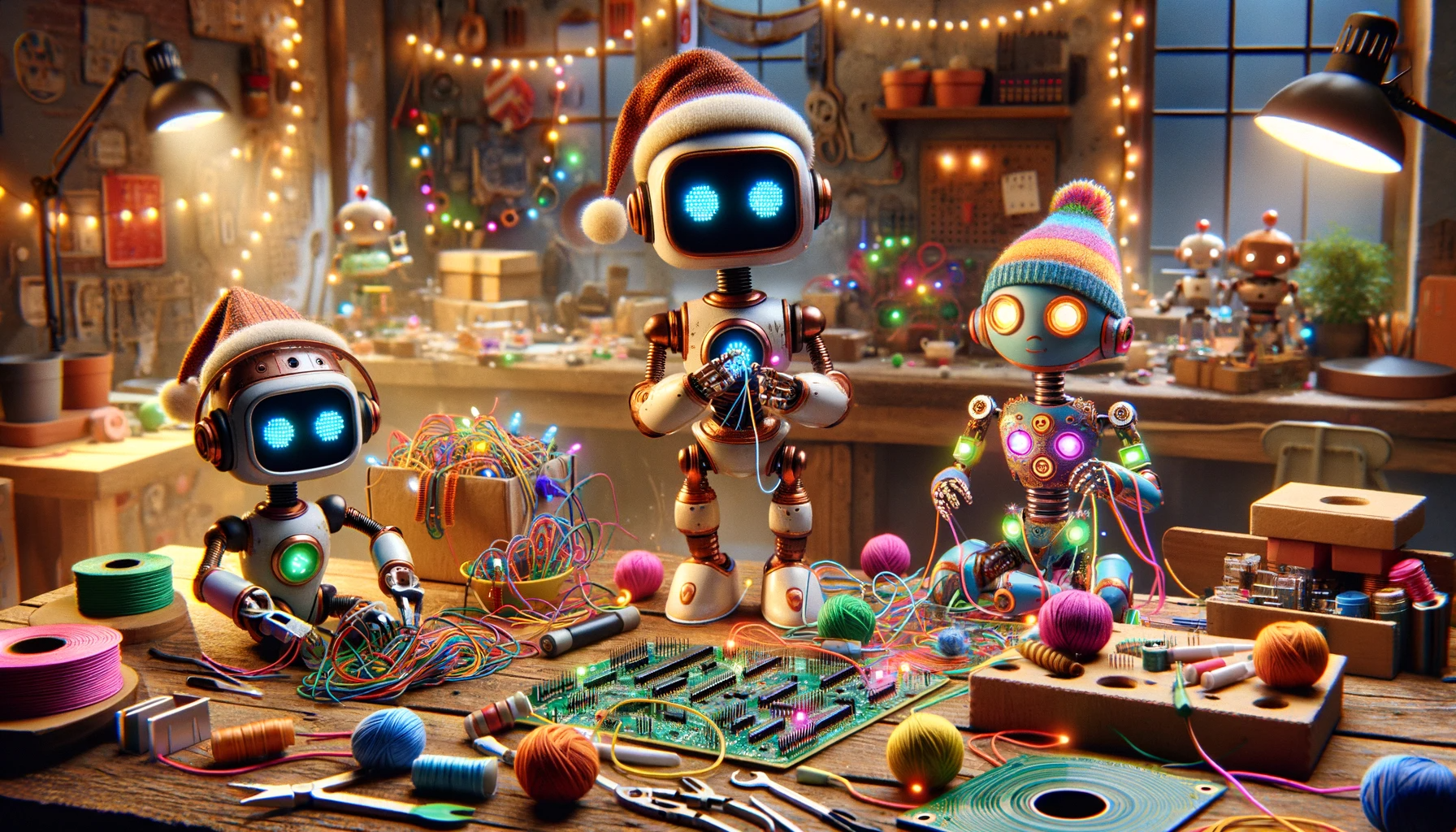 Decking the Halls in Droidville: A Holiday Tale